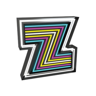 Circu Letter Z Graphic Floor Lamp