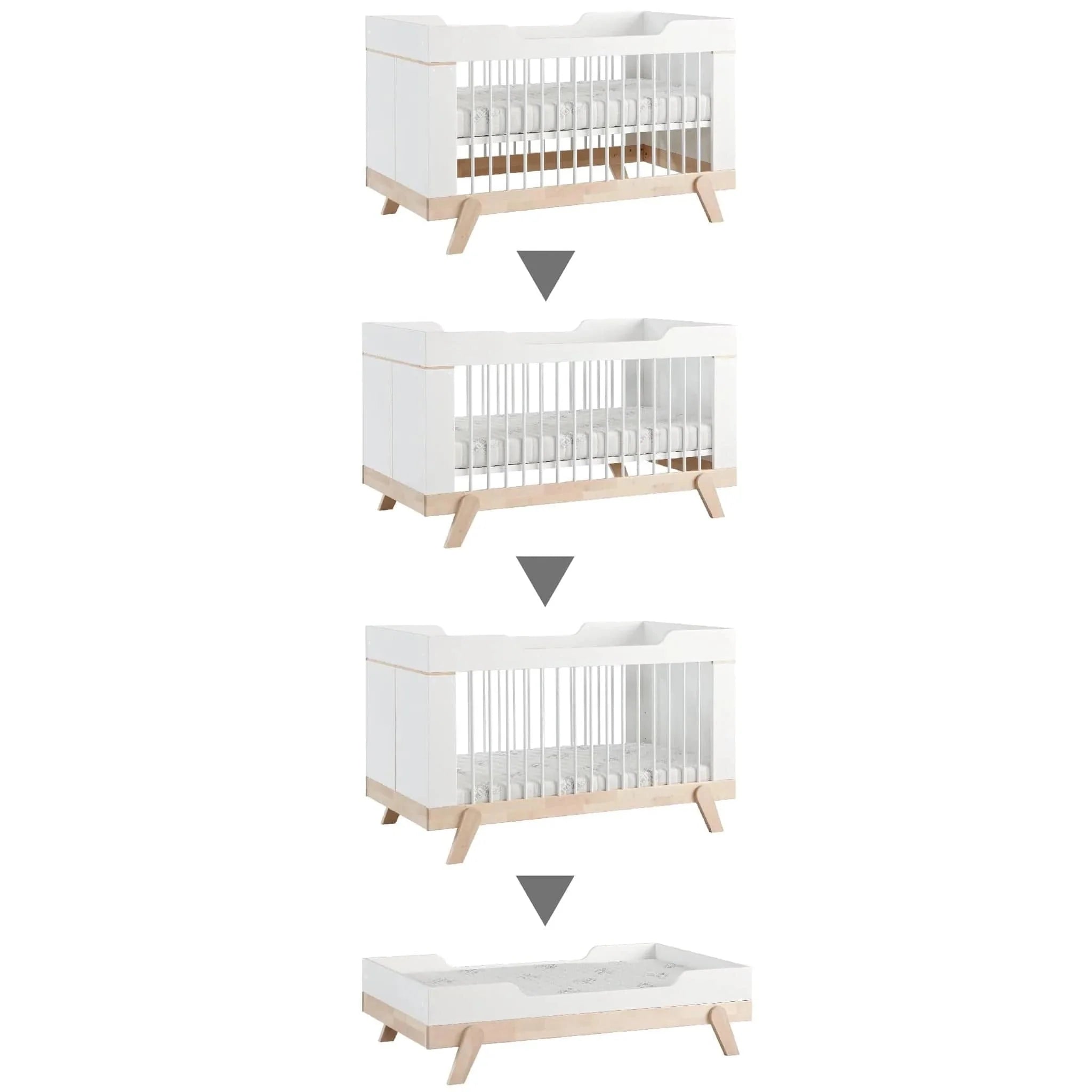 LIFETIME Kidsrooms Cot Bed 70x140 cm