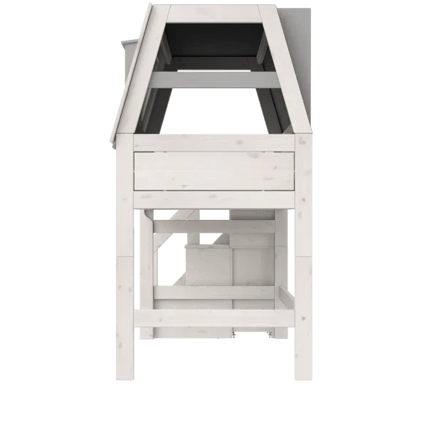 LIFETIME Kidsrooms Mid Sleeper Bed 128 cm with House - My Hangout
