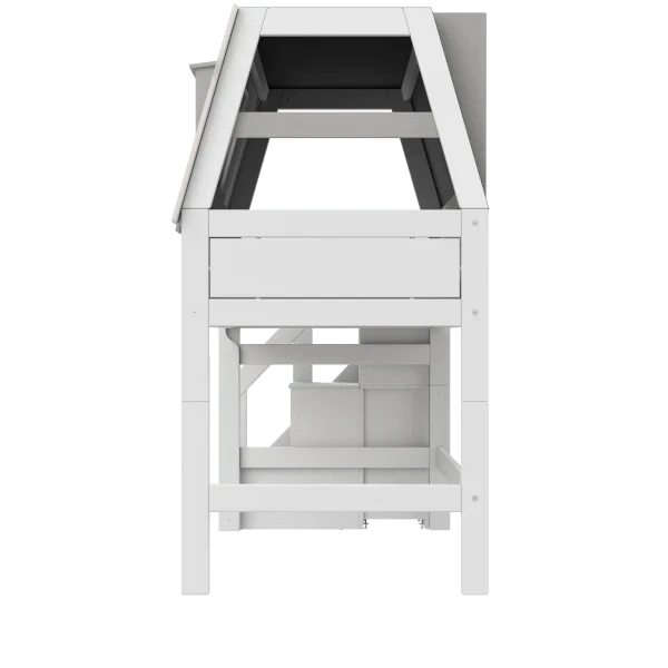 LIFETIME Kidsrooms Mid Sleeper Bed 128 cm with House - My Hangout