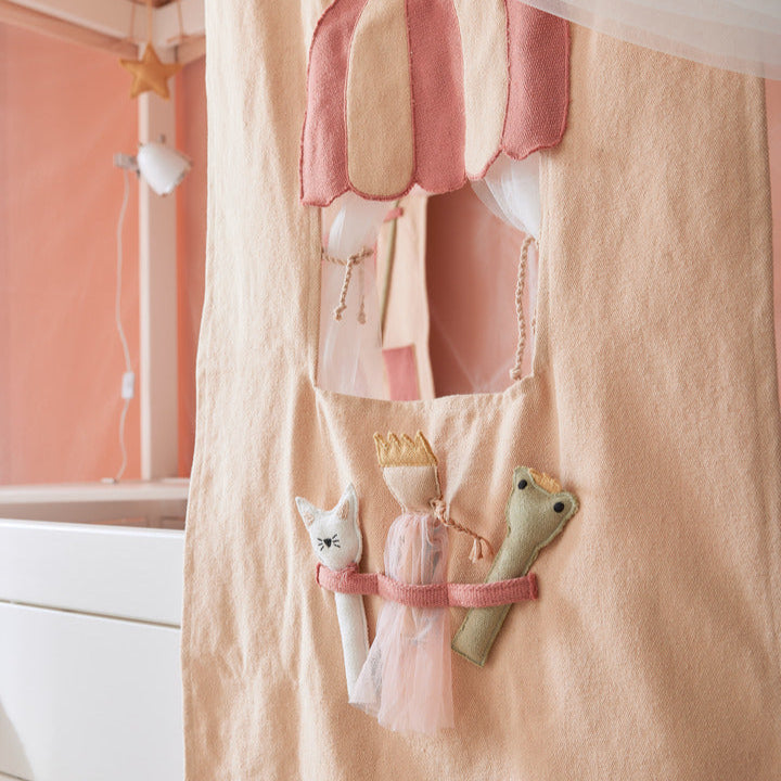 LIFETIME Kidsrooms Play Curtain for Canopy Bed - Fairy Theatre