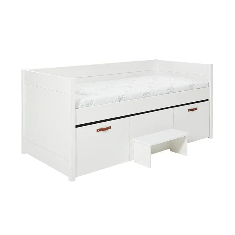 Cool Kids Bed incl. Bed Drawers and Step 90 cm