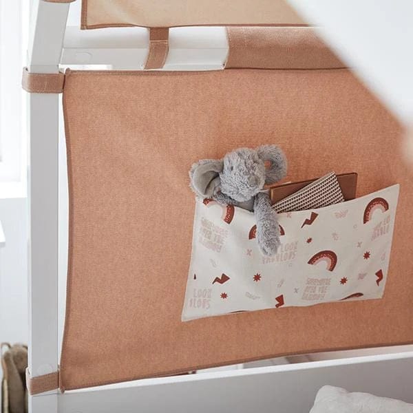 Cool Kids Bed with Hut 66 cm - Rainbow