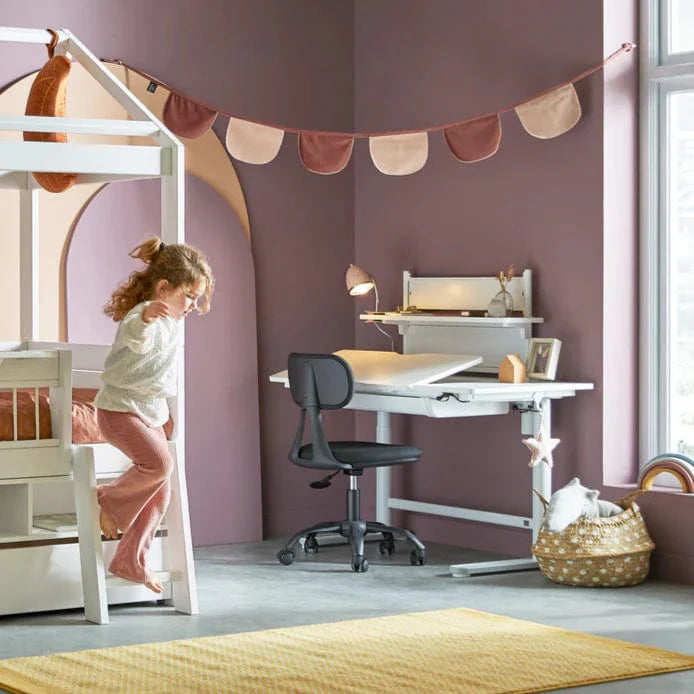 LIFETIME Kidsrooms Electric Adjustable Desk ERGO - Left