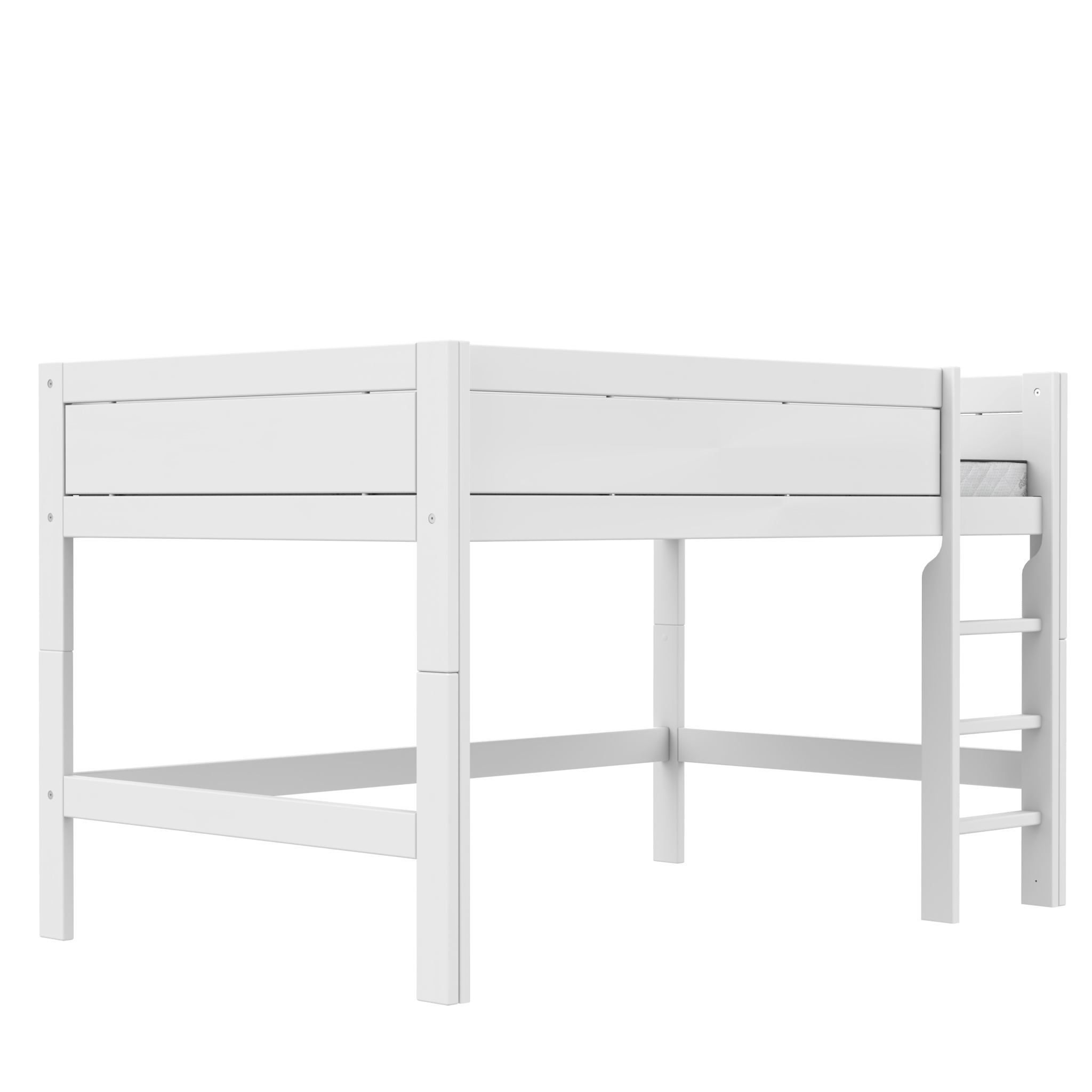 LIFETIME Kidsrooms Small Double Mid Sleeper Bed with Ladder