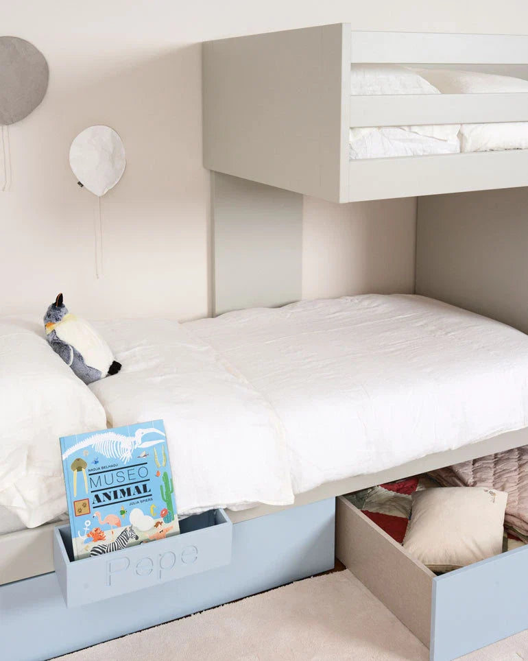 Muba Train Bunk Bed with Storage Steps