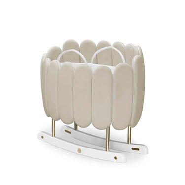 Circu Lotus Rocking Crib - Gold Plated