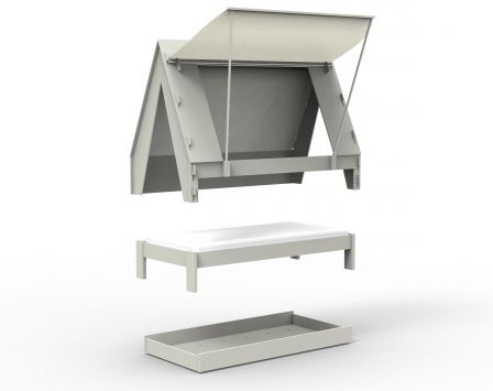 Mathy By Bols Tent Bed with Trundle