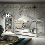 Mathy by Bols Treehouse Star Cabin Bed with Optional Trundle