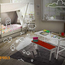 Mathy By Bols Tent Bed with Optional Trundle 
