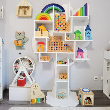 Mathy By Bols Louanne Small Tree Bookcase 