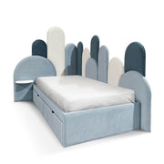 Circu Merida Single Corner Bed with Storage Drawer