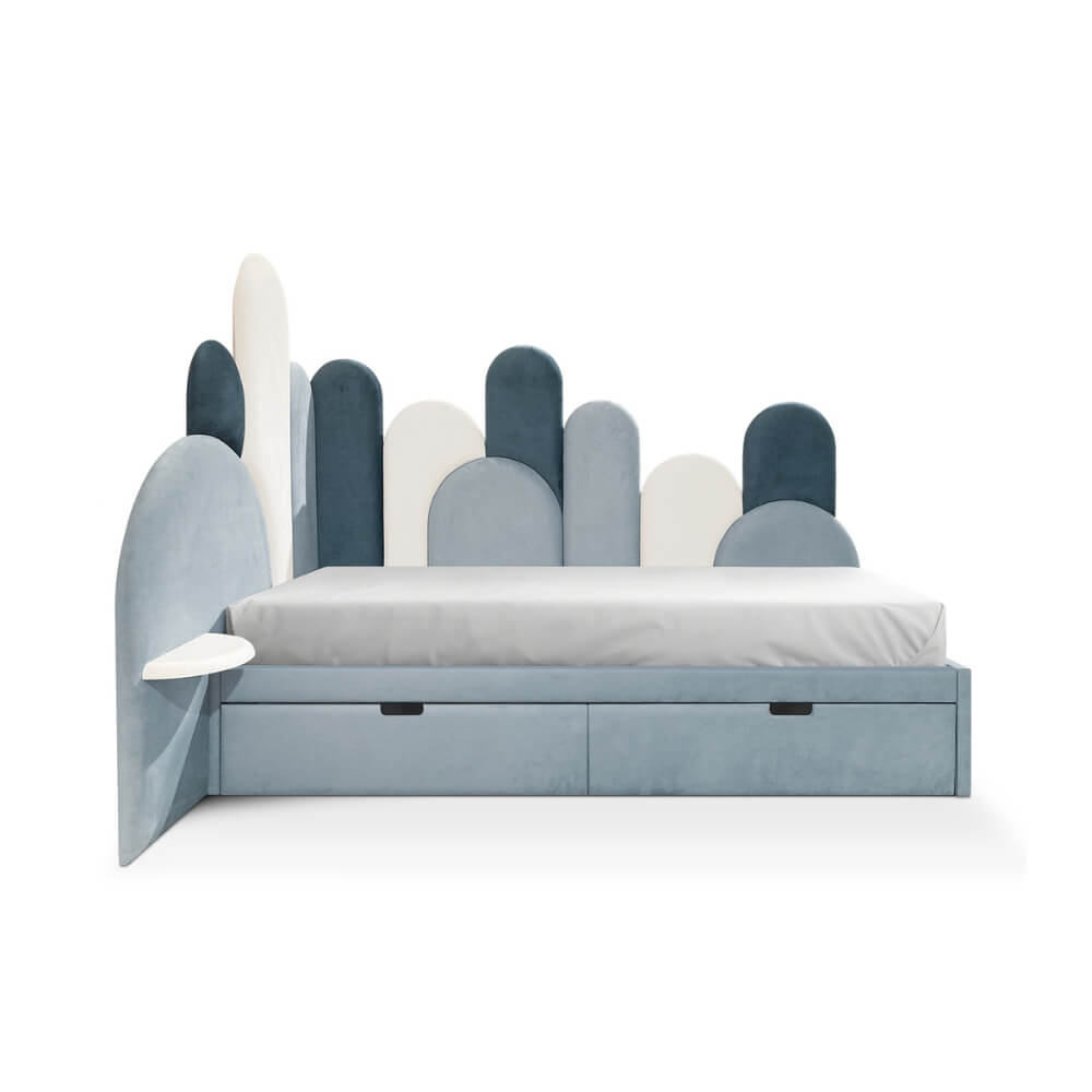 Circu Merida Single Corner Bed with Storage Drawer