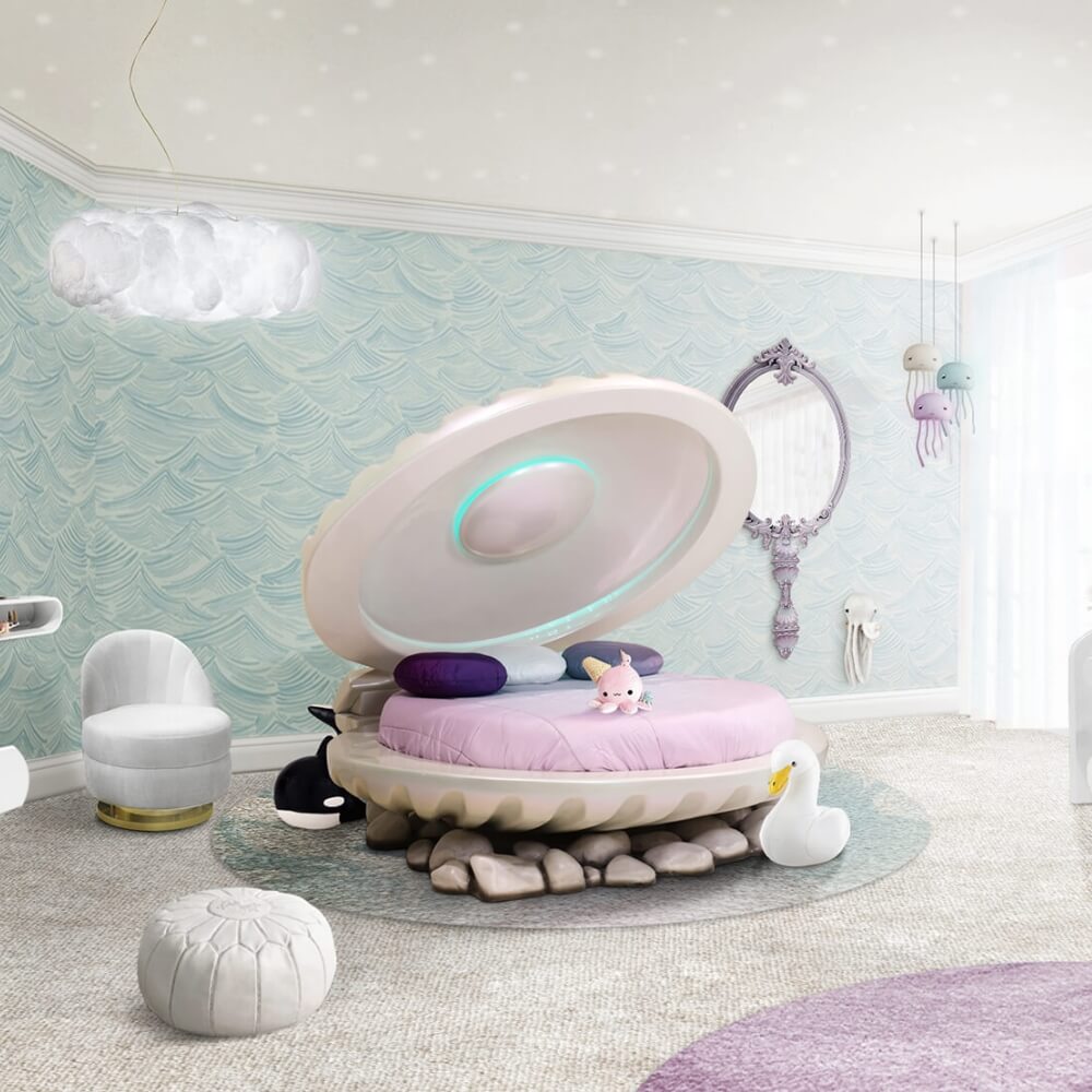 Circu Little Mermaid Bed