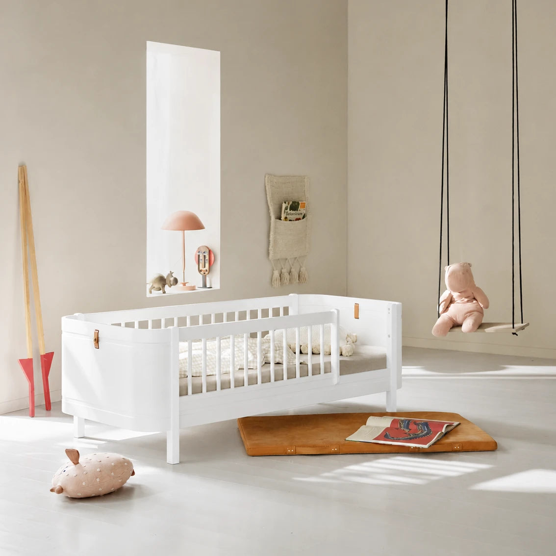 Oliver Furniture Mini+ Junior Kit (Additional Parts to Mini+ Cot Bed) White