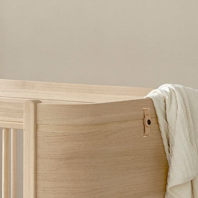 Oliver Furniture Wood Mini+ Cot Bed in Oak