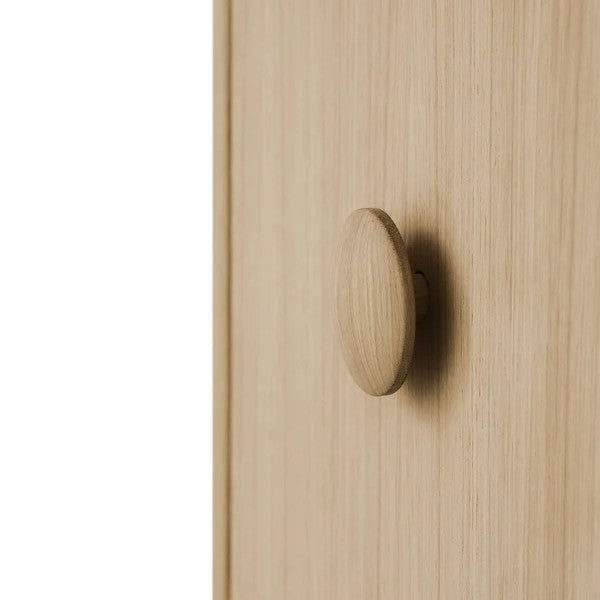 Oliver Furniture Wood Wardrobe With 3 Doors in Oak