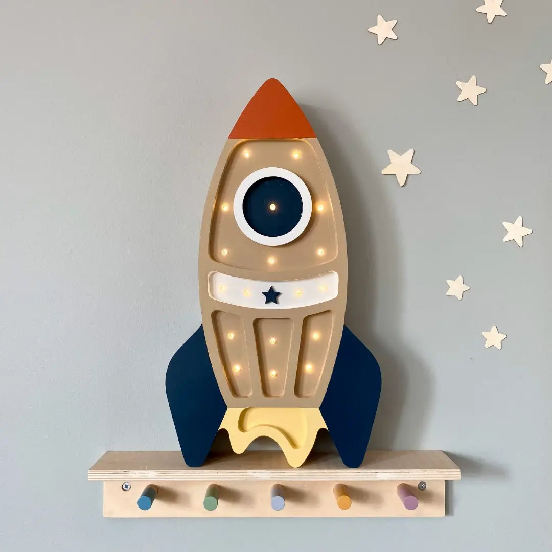 Peekaboo Rocket Night Lamp