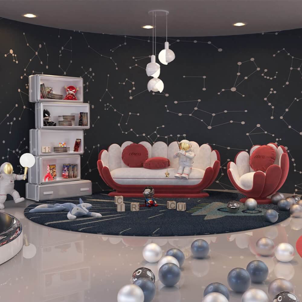 Circu Sky Bookcase - Grey