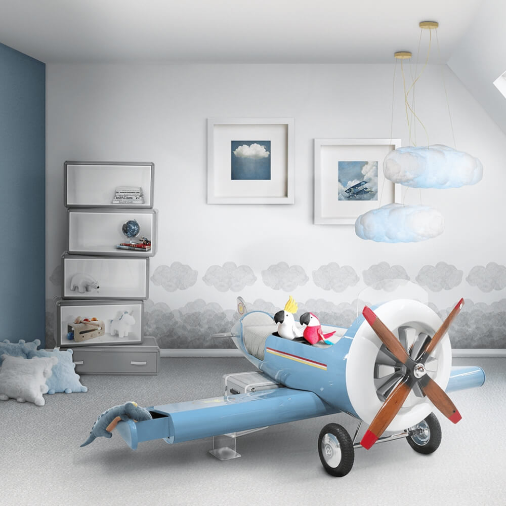 Circu Sky Bookcase - Grey