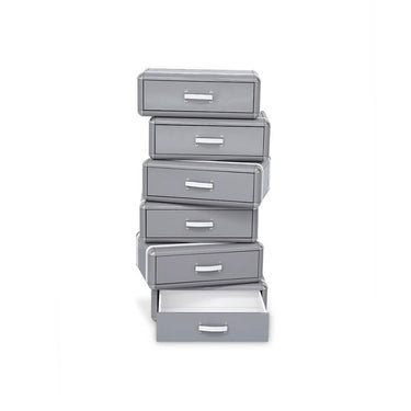 Circu Sky 6 Drawers Chest, Grey