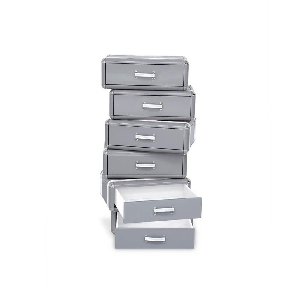 Circu Sky 6 Drawers Chest, Grey