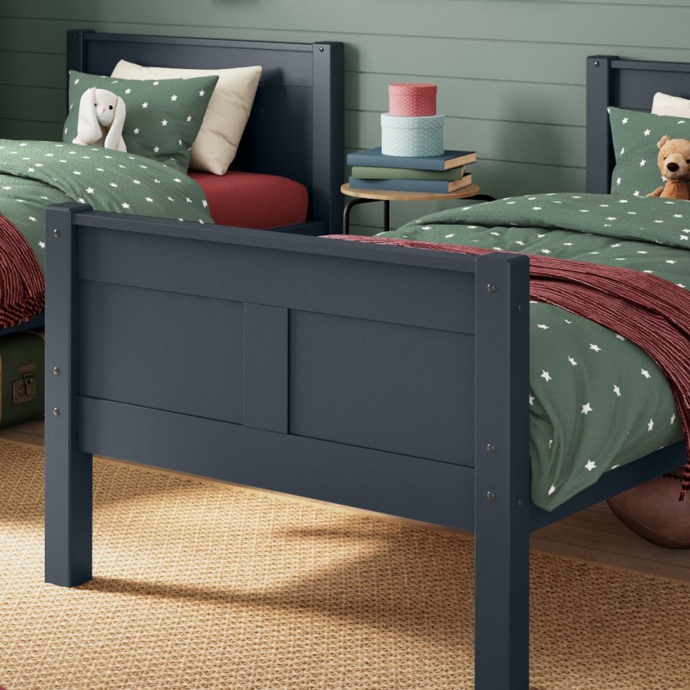 Arven Detachable Bunk Bed in Blue