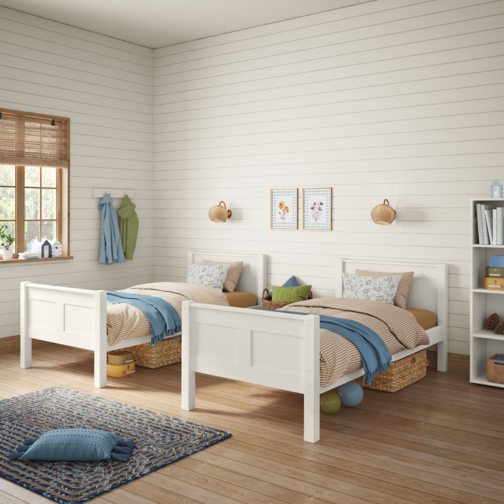 Arven Detachable Bunk Bed in White