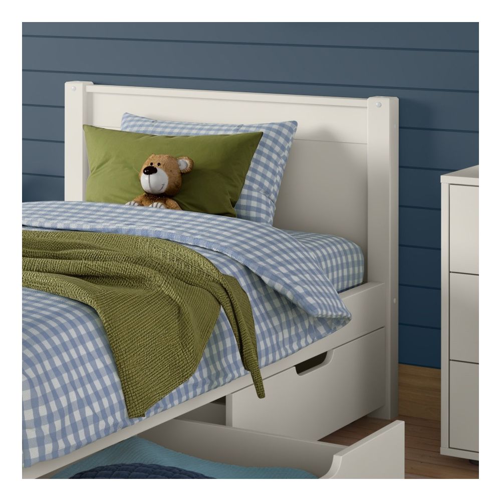 Arven Detachable Bunk Bed with Storage Drawers in White