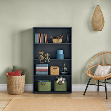 Children's Tall Bookcase in Blue