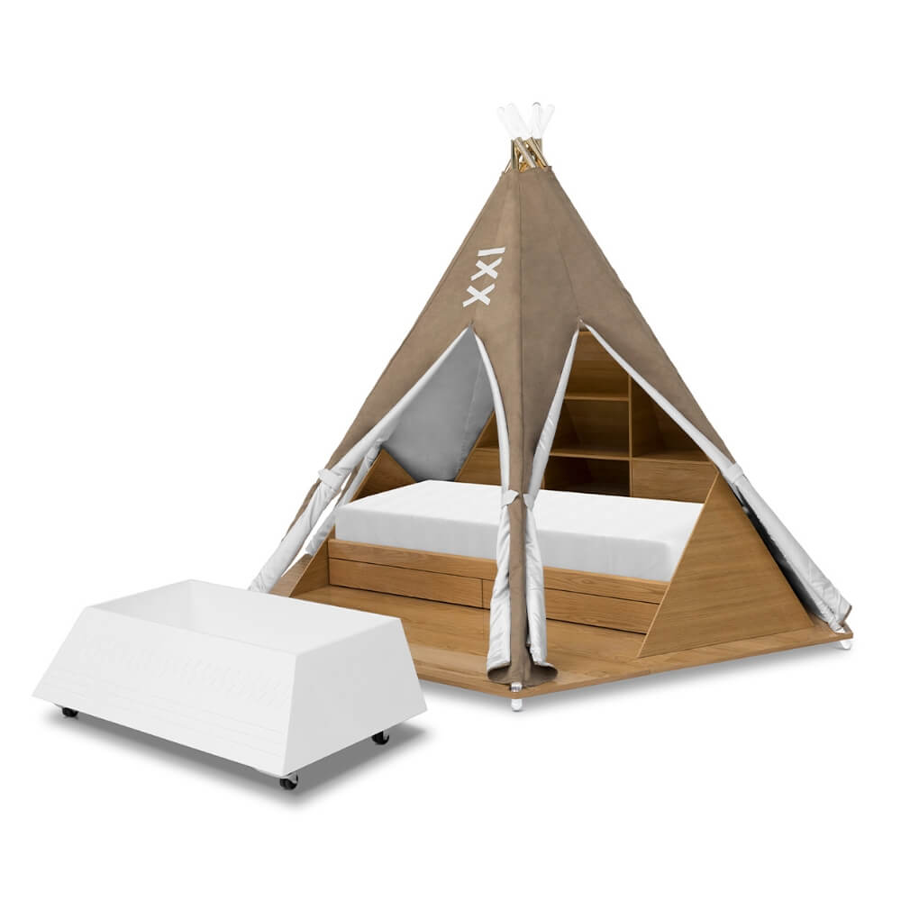Circu Luxury Teepee Bed - Gold Plated