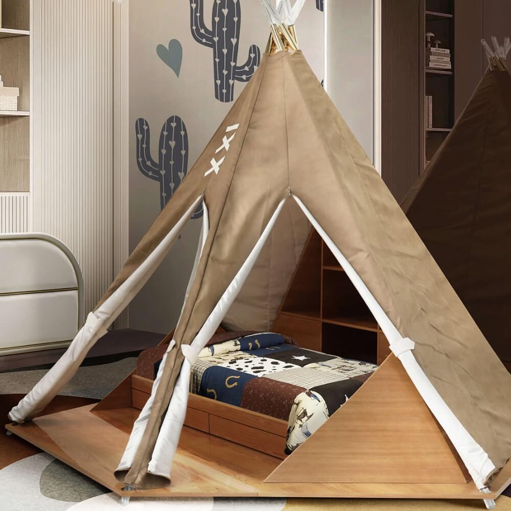 Circu Luxury Teepee Bed - Gold Plated