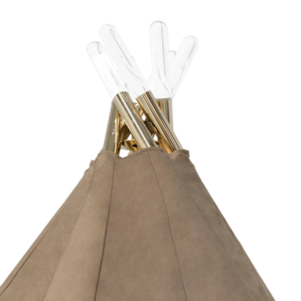 Circu Luxury Teepee Bed - Gold Plated