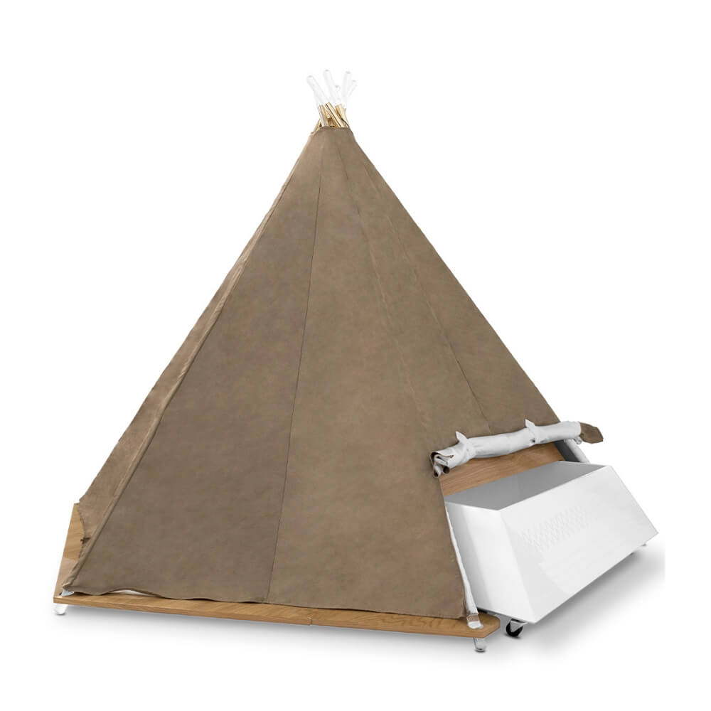 Circu Luxury Teepee Bed - Gold Plated